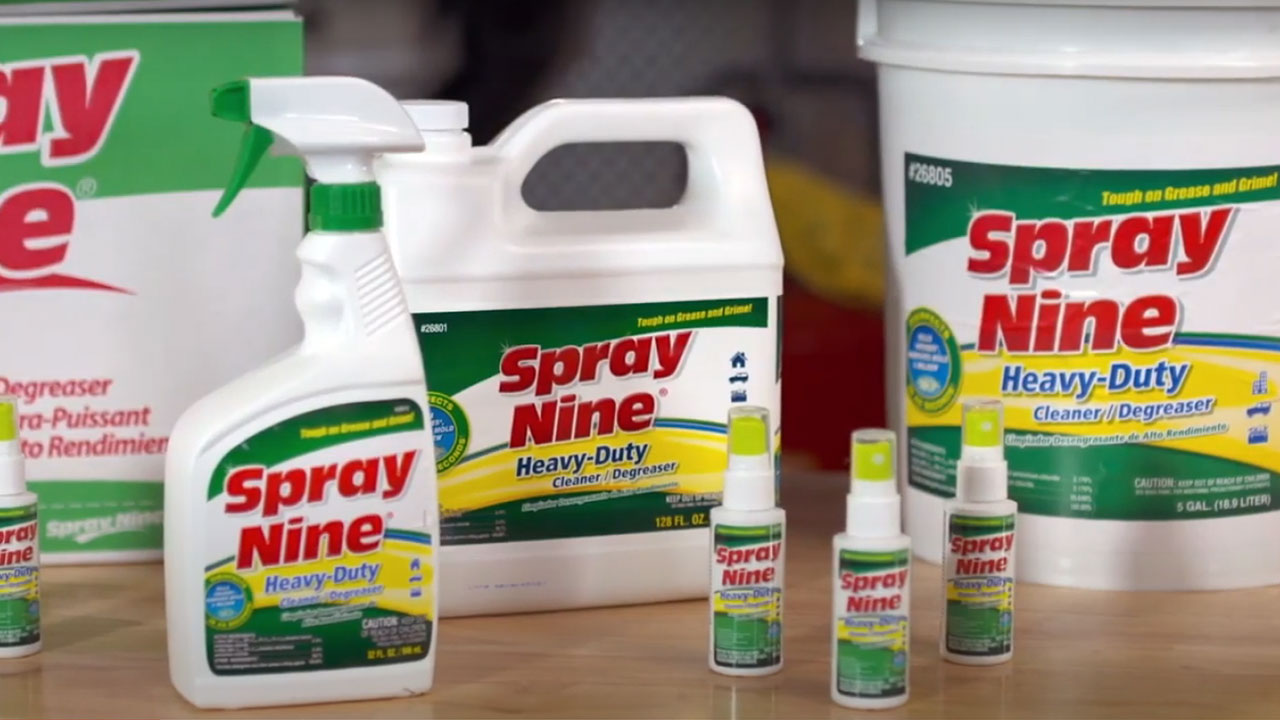 SprayNine HeavyDuty Cleaner-Degreaser-Disinfectant-Overview-Applications l SLS Partner Permatex